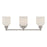 Savoy House Melrose 3-Light Bathroom Vanity Light, Satin Nickel - 8-6836-3-SN