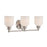 Savoy House Melrose 3-Light Bathroom Vanity Light, Satin Nickel