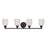 Savoy House Melrose 4-Light Bathroom Vanity Light, English Bronze - 8-6836-4-13