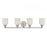 Savoy House Melrose 4-Light Bathroom Vanity Light, Satin Nickel - 8-6836-4-SN