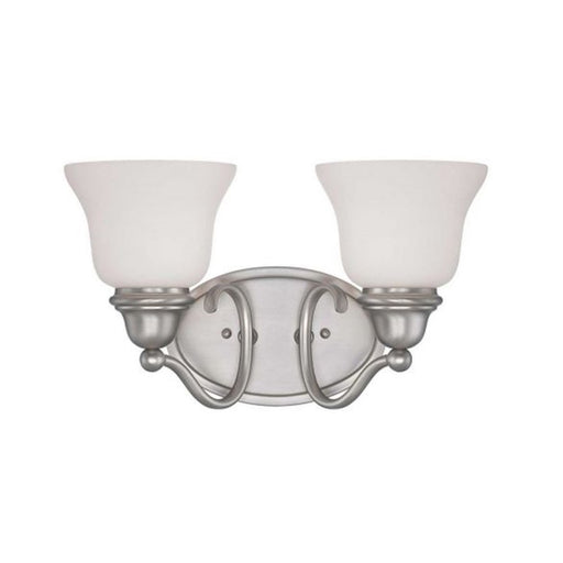 Savoy House Yates 2-Light Bathroom Vanity Light, Pewter - 8-6837-2-69