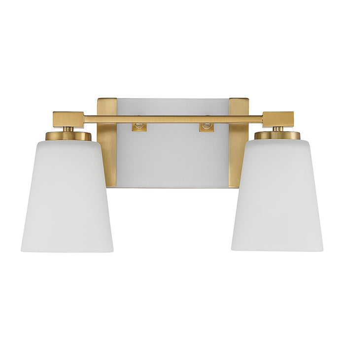 Savoy House Darby 2-Light Bathroom Vanity Light, Warm Brass