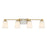 Savoy House Darby 4-Light Bathroom Vanity Light, Warm Brass - 8-6901-4-322