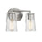 Savoy House Sacremento 2-Light Bathroom Vanity Light, Satin Nickel