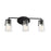 Savoy House Sacremento 3-Light Bathroom Vanity Light, Black