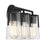 Savoy House Sacremento 3-Light Bathroom Vanity Light, Black