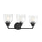 Savoy House Vale 3-Light Bathroom Vanity Light, Black