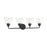 Savoy House Vale 4-Light Bathroom Vanity Light, Black