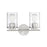 Savoy House Marshall 2Lt Bathroom Vanity Light, Chrome