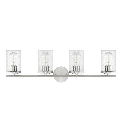 Savoy House Marshall 4Lt Bathroom Vanity Light, Chrome