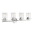 Savoy House Marshall 4Lt Bathroom Vanity Light, Chrome