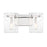 Savoy House Genry 2-Light Bathroom Vanity Light, Polished Nickel - 8-8204-2-109