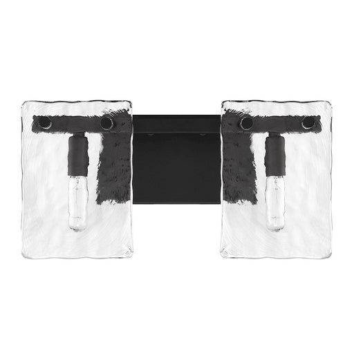 Savoy House Genry 2-Light Bathroom Vanity Light, Matte Black