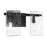 Savoy House Genry 2-Light Bathroom Vanity Light, Matte Black