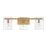 Savoy House Genry 3-Light Bathroom Vanity Light, Warm Brass