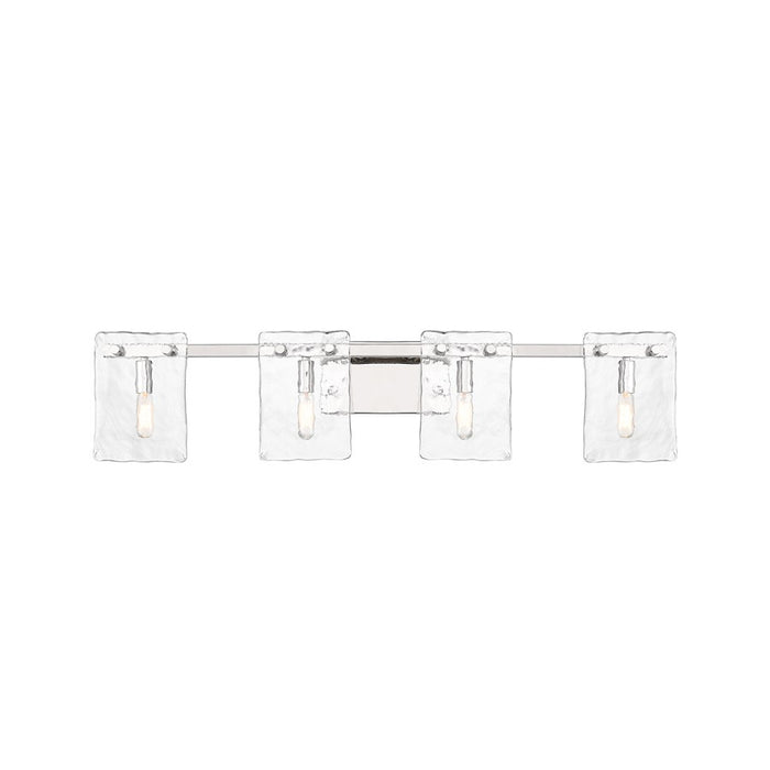 Savoy House Genry 4-Light Bathroom Vanity Light, Polished Nickel - 8-8204-4-109