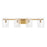 Savoy House Genry 4-Light Bathroom Vanity Light, Warm Brass - 8-8204-4-322