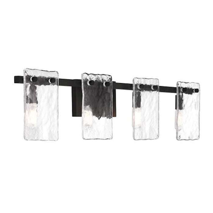 Savoy House Genry 4-Light Bathroom Vanity Light, Matte Black