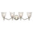 Savoy House Birone 4-Light Bathroom Vanity Light, Polished Nickel - 8-880-4-109