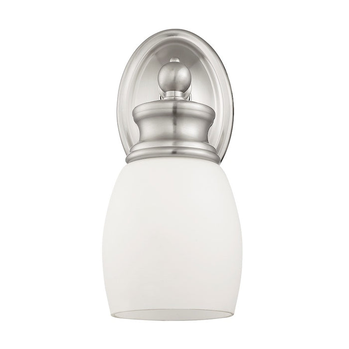 Savoy House Elise 1-Light Wall Sconce, Satin Nickel