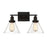 Savoy House Drake 2-Light Bathroom Vanity Light, English Bronze - 8-9130-2-13