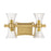 Savoy House Bennington 4Lt LED Bathroom Vanity Light, Brass