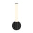 Savoy House Lighting Assets Connor 15" Bath Sconce, Matte Black