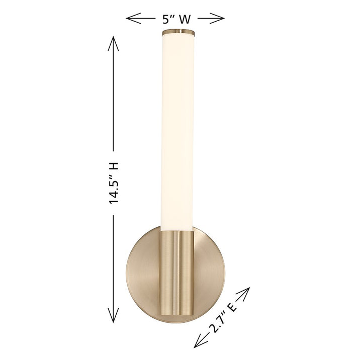 Savoy House Lighting Assets Connor 15" Bath Sconce, Brass