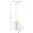 Savoy House Lighting Assets Connor 15" Bath Sconce, Chrome