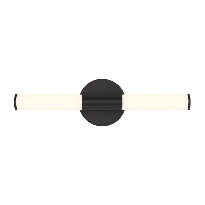 Savoy House Lighting Assets Connor 18" Bath Sconce, Matte Black - 8-9999-18-BK