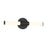 Savoy House Lighting Assets Connor 18" Bath Sconce, Matte Black