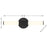 Savoy House Lighting Assets Connor 18" Bath Sconce, Matte Black