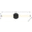 Savoy House Lighting Assets Connor 24" Bath Sconce, Matte Black