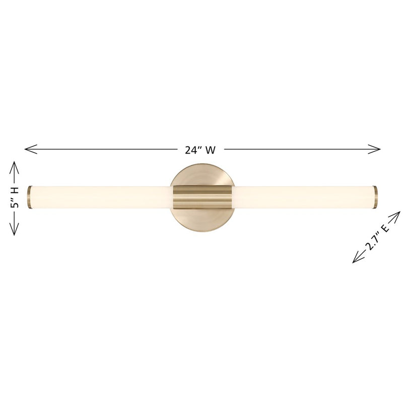 Savoy House Lighting Assets Connor 24" Bath Sconce, Brass