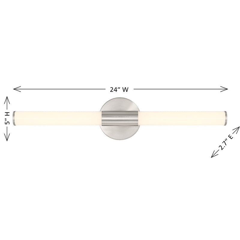 Savoy House Lighting Assets Connor 24" Bath Sconce, Satin Nickel