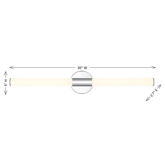Savoy House Lighting Assets Connor 30" Bath Sconce, Chrome