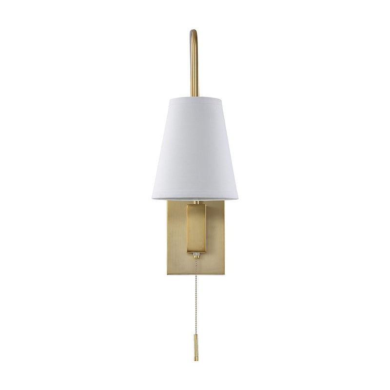 Savoy House Owen 1-Light Adjustable Wall Sconce, Warm Brass