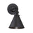 Savoy House Glenn 1-Light Adjustable Wall Sconce, Matte Black