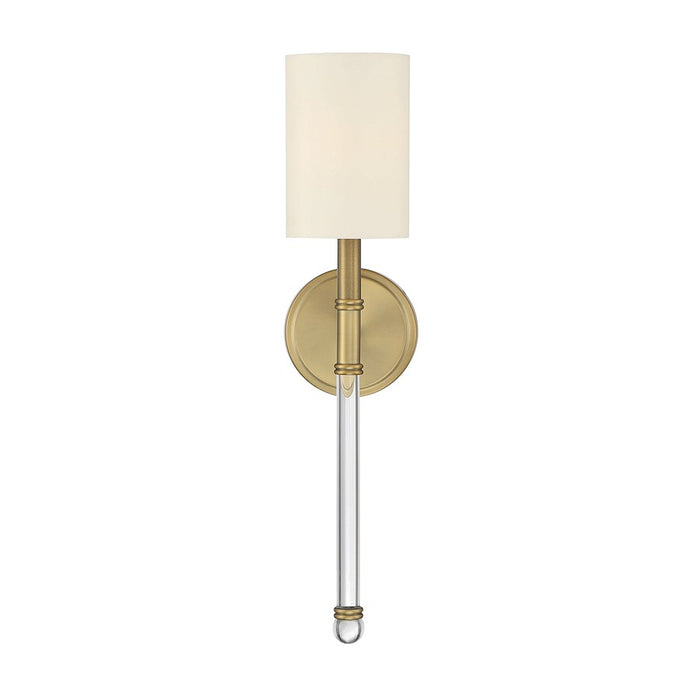 Savoy House Fremont 1-Light Wall Sconce, Warm Brass