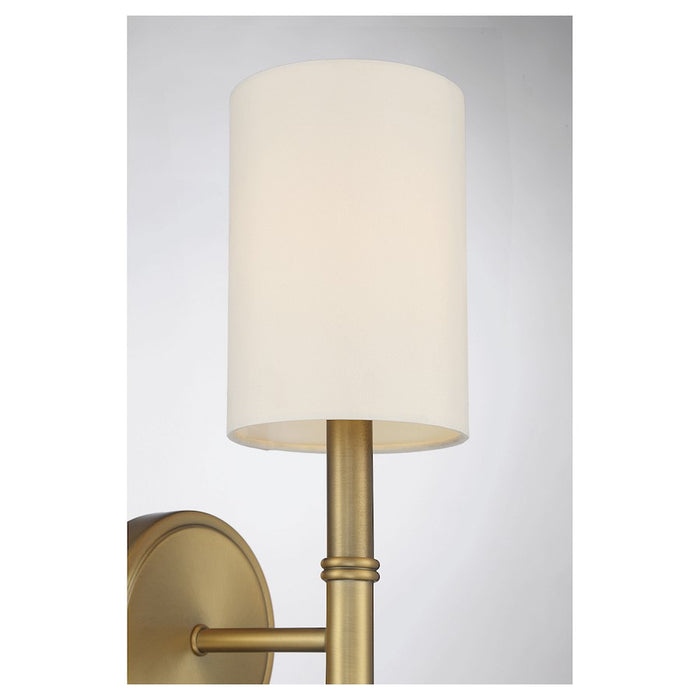 Savoy House Fremont 1-Light Wall Sconce, Warm Brass