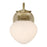 Savoy House Melbourne 1 Lt Sconce, Noble Brass