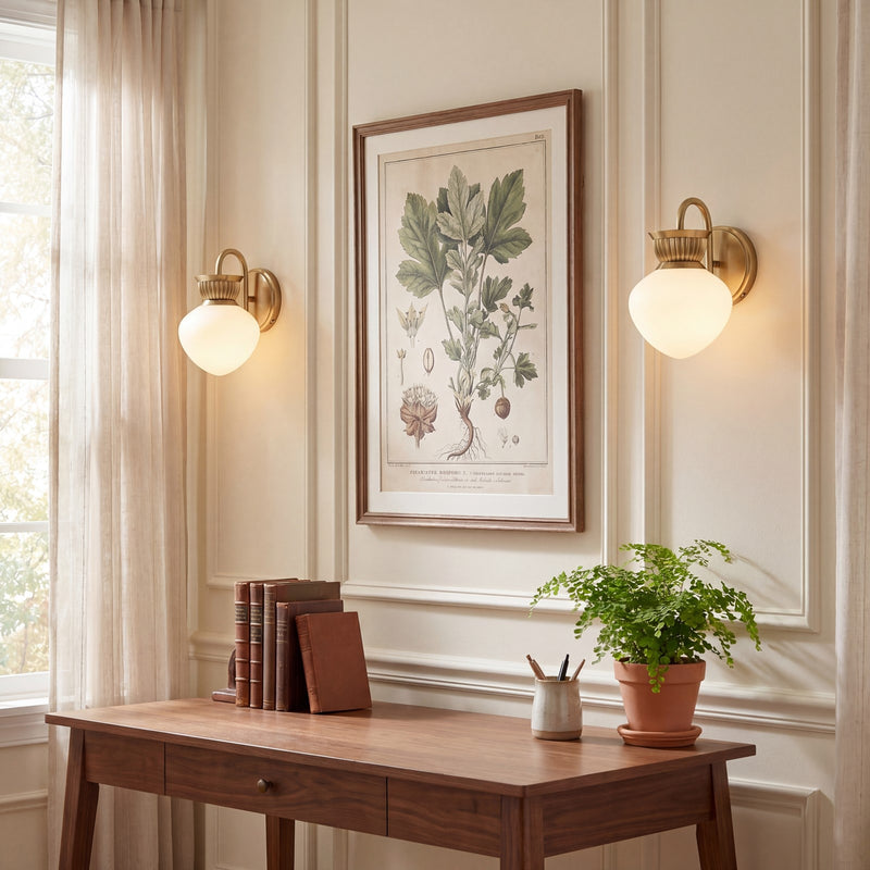 Savoy House Melbourne 1 Lt Sconce, Noble Brass