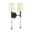 Savoy House Fremont 2-Light Wall Sconce, Matte Black