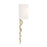 Savoy House Marseille 1 Light Sconce, Warm Brass/White