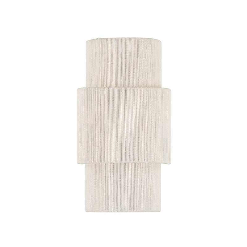 Savoy House Balthazar Light Sconce, Natural Abaca