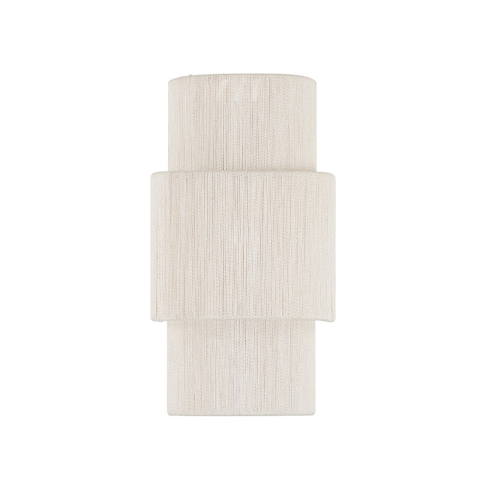 Savoy House Balthazar Light Sconce, Natural Abaca