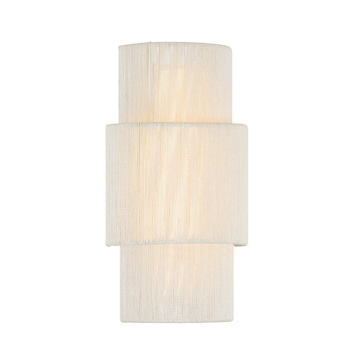 Savoy House Balthazar Light Sconce, Natural Abaca