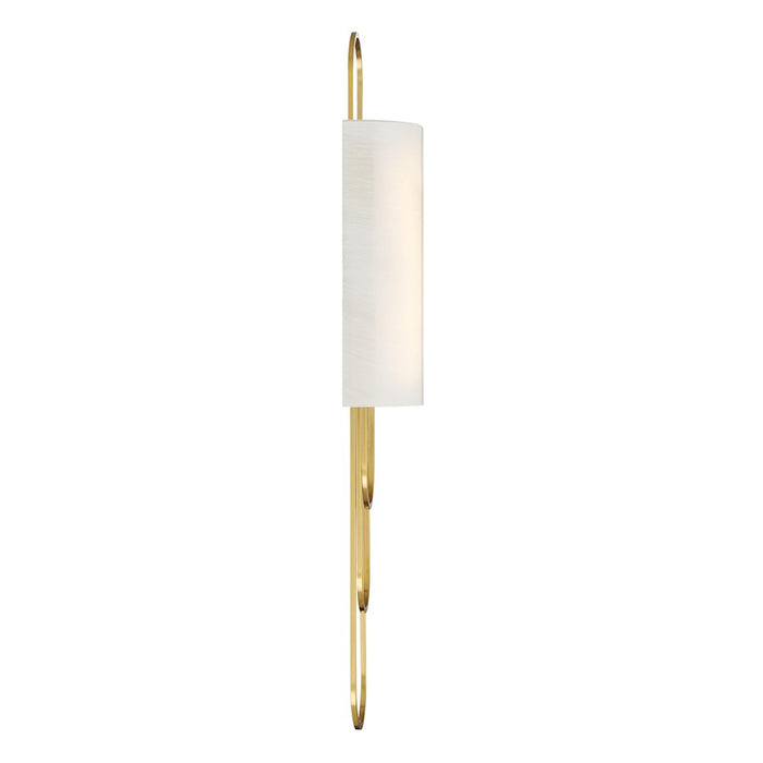 Savoy House Tartine 1 Light Sconce, Warm Brass/Strie