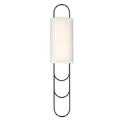 Savoy House Tartine 1 Light Sconce, Matte Black/Strie - 9-1051-1-89