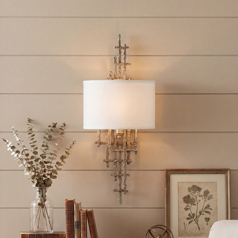Savoy House Cameo 1-Light Wall Sconce, Campagne Luxe
